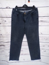 LADIES GREY DENIM STRETCH