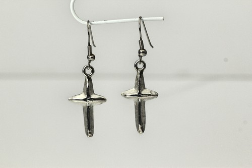 925 sterling silver cross - 3-d,