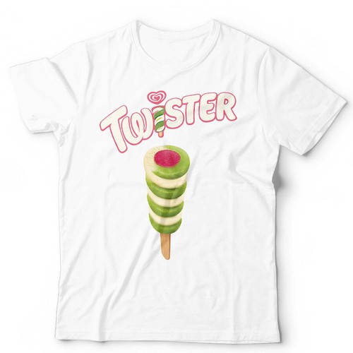 Twister lolly tshirt - twister,
