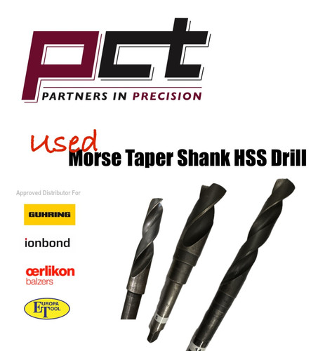 Hss morse taper - drill, used