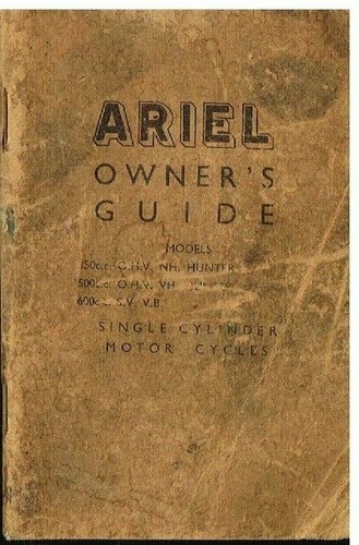 Ariel 350cc hunter 500cc - 350cc,
