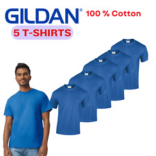 5 PACK Gildan Mens Heavy