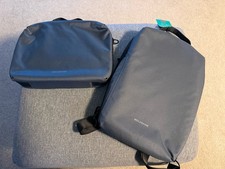 Moleskine Black Grey Backpack