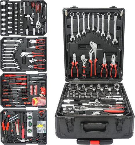 Portable tool set with rolling - tool,