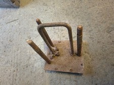 Land Rover Spare Wheel Carrier Bracket Defender 90 110 2 2A & 3 (fits Rear Door)