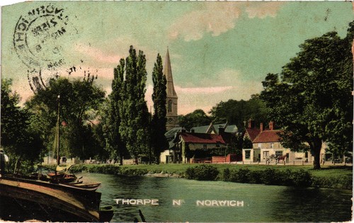 Thorpe near norwich postcard - thorpe,
