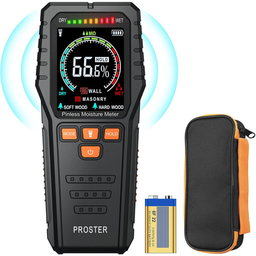 Pinless moisture meters with - pinless,