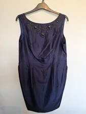 Monsoon Navy Blue Dress Size
