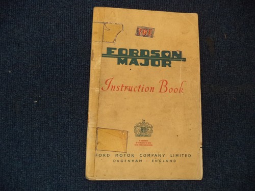 Fordson major operators - fordson,