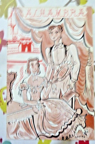 Alhambra theatre programme - alhambra,