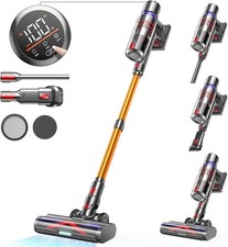 Cordless Vacuum Cleaner 550W, 45Kpa, 60Min, Vacuum Cleaner with OLED Smart