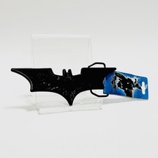 Batman The Dark Knight Rises Metal Belt Buckle Black Dc Comics New With Tags