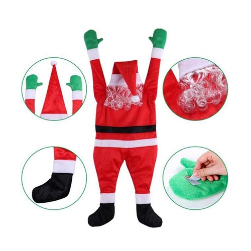 Climbing hanging santa claus - hanging,