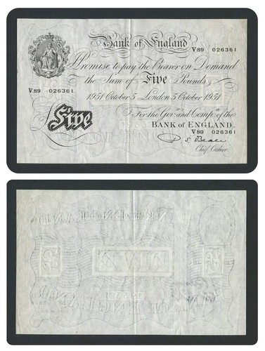 Rare white note original - rare,