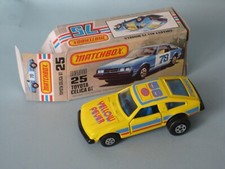 Matchbox Toyota Celica GT Yellow Fever in USA Picture Box Toy Model Car 75mm e