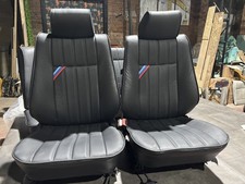 BMW E30 2 Door Black Leather