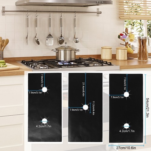 Stove range liner - stove, 5