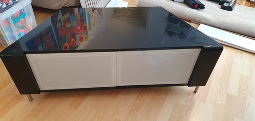 Corvus black glass corner - glass,