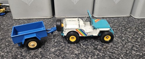 Britains 9421 blue jeep - blue,