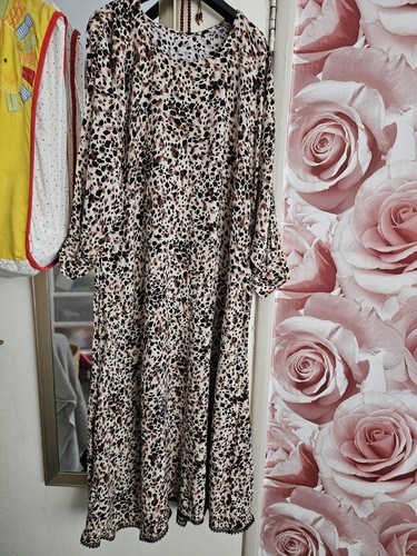 Women asian long - dress, size