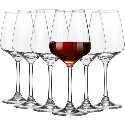 Red wine glasses set - glasses, –
