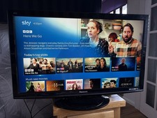 Panasonic 42 Tv Txl42s10b Flat Screen Wall Mountable 1080p Hd TX-L42S10B Tv