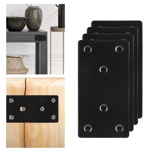 4pcs set flat brackets - 4pcs/set,