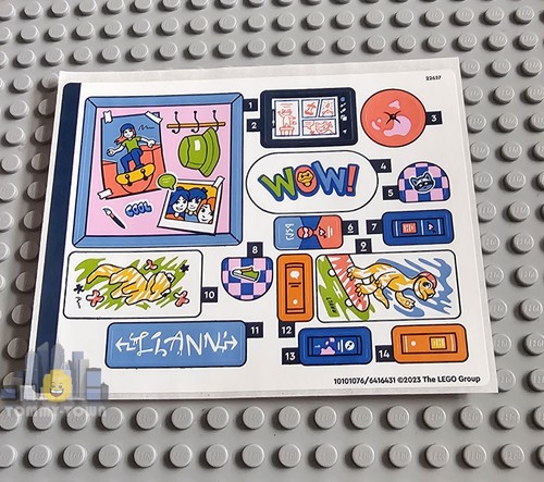 Lego friends sticker - lego,