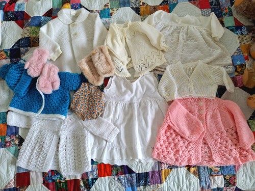 Vintage baby clothes bundle - baby,