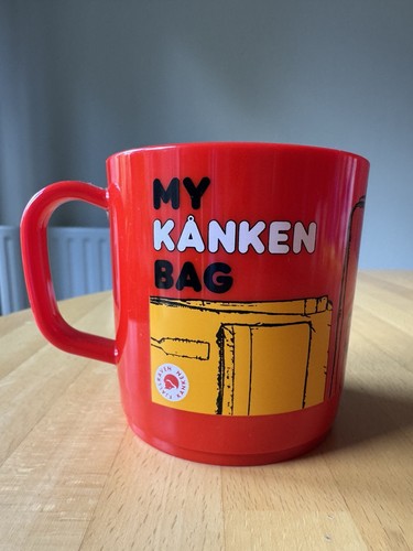 Fjallraven kanken mug red - my,
