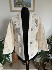 Zara Ecru Crochet Macrame