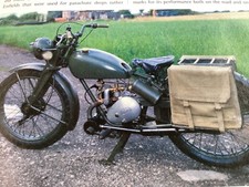 MILITARY JAMES ML TEST MOTORCYCLE ARTICLE.
