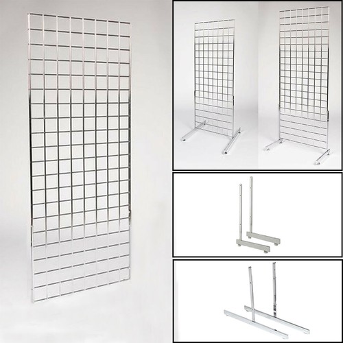 Chrome gridwall mesh - gridwall,