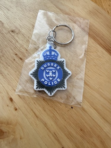 Sussex police key ring new - key,