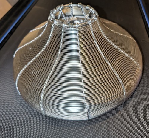 Large vintage modernist wire - large,