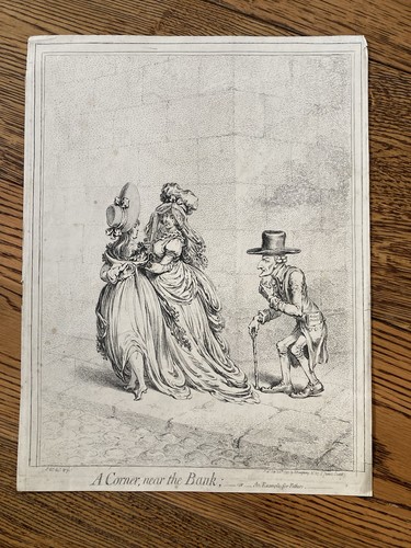 James gillray corner near - james, a
