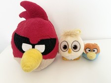 Angry Birds Soft Toys Mixed Sizes Bundle x3