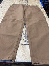 Carhartt Mens 42x30 Duck Work