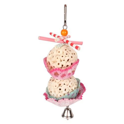 Edible cake bird foraging toy - bird,