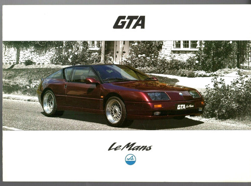 Alpine gta mans turbo - gta, le