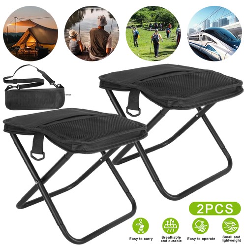 Lightweight folding stool - 2x,