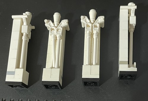 Lego white decorative - -,