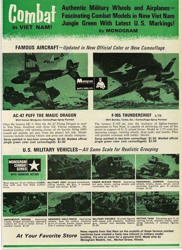 1967 monogram combat series - 1967,