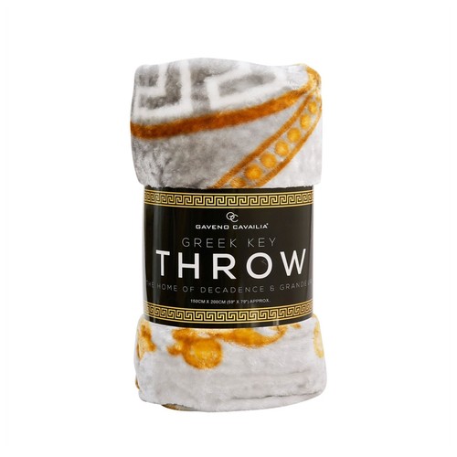 Greek key throw extra large - greek,
