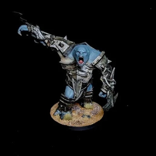 Gundabad troll with scythe - gundabad,