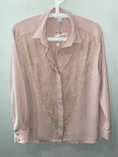 Topshop blush lace accent - topshop,
