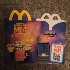 U.K McDonalds Happy Meal box