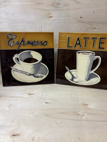 Retro ceramic latte - retro,