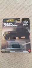 Hot Wheels Premium 25 Years Anniversary Fast & Furious Toyota FJ Cruiser New