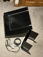 AEG DVB4550B Extractor Cooker Hood Black 60cm Designer Tilted Vent  VGC